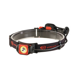 Streamlight 51063 Twin-Task USB Headlamp, USB Rechargeable Spot and Flood, 375 Lumens Max, Black and Red