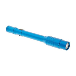 Streamlight 66140 Stylus Pro USB Rechargeable Penlight, 350 Lumen, White LED, With USB Cord And Nylon Holster, Blue