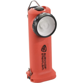 Streamlight 90503 Survivor LED 175-Lumen Rechargeable Safety-Rated Firefighter Right-Angle Flashlight with AC/DC Charging, Orange