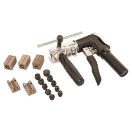 S.U.R.&R. PFT409 Pistol Grip Flaring Tool, Hydraulic, 10 Punches, 4 Dies