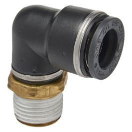 S.U.R.&R. ABE550 Male Elbow Fitting, 5/8" Tube x 1/2" NPT, Quantity 2