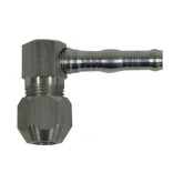 S.U.R. & R. AC1812 #8 Hose to 1/2" Compression Union, High-Quality Air Conditioning Fitting