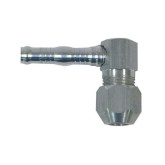 S.U.R. & R. AC2812 #8 Hose to 90° 1/2" Compression Union, High-Quality Air Conditioning Fitting