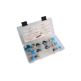 S.U.R.&R. AC50M Metric A/C Compression Union Kit, Aluminum Unions, 600 psi Rating, 6 Piece