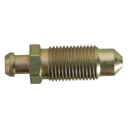S.U.R.&R BB08 7/16" - 24NS Brake Bleeder Screws, Alloy Steel, Hex Head, 5-Pack