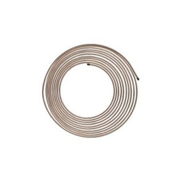 S.U.R.&R. BCC425 Max Flex Alloy Brake Line, 1/4 inch x 25 ft, Copper Nickel