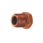 S.U.R. & R. BR1650 1/2"-20 Inverted Flare Nut, Pack of 4, Precision Fittings for Brake Systems