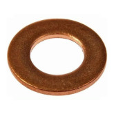 S.U.R. & R. BRC227 10mm Copper Washer, Pack of 10, High-Quality Sealing Washers for Brake Systems