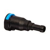 S.U.R. & R. KP035 5/16"-3/8" Straight Push Quick Connect, Pack of 2, Universal Fuel Line Adapter