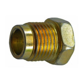 S.U.R. & R. TR610 3/8" Bubble Flare Nut M16 x 1.5, Pack of 4, High-Quality Transmission Line Fittings