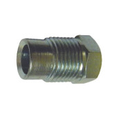 S.U.R. & R. TR620 3/8" Inverted Flare Nut 5/8"-18 with Dog Ear, Pack of 2, High-Quality Fuel and Transmission Line Fittings