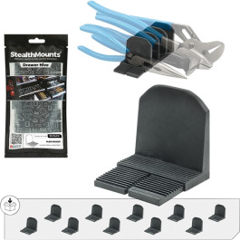 StealthMounts DHSP-PL-10 Drawer Hive Plier Holders, Modular TPE Tool Drawer