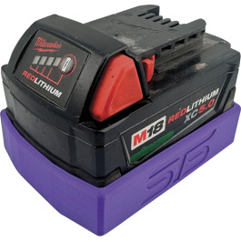 STS Auto Design MW18XCP Magnetic Battery Cover, Milwaukee M18 XC 3.0/4.0/5.