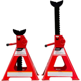 Sunex 1006C Jack Stands Pair, 6-Ton Capacity, Steel Base, 16.1 to 25 inch Height Range