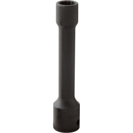 Sunex 212MZB Nissan Head Bolt Impact Socket, 1/2 inch Drive, 12 mm, Chrome-Molybdenum Steel, 12 Point