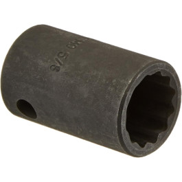 Sunex 220Z Impact Socket, 1/2 inch Drive, 5/8 inch, Chrome-Molybdenum Steel, 12 Point