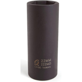 Sunex 222 Impact Socket, 1/2" Drive, 11/16", 6 Point