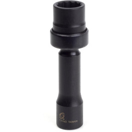 Sunex 224ZUDL Driveline Impact Socket, 1/2-inch Drive, 3/4-inch, Chrome-Molybdenum Steel, 12 Point