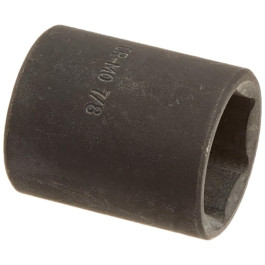 Sunex 228 1/2" Drive 7/8" 6-Point Impact Socket, Chrome-Molybdenum Steel, Black Phosphate Finish