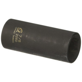 Sunex 228D 1/2" Drive 7/8" Deep 6-Point Impact Socket, Chrome Molybdenum Steel, Radius Corner Design