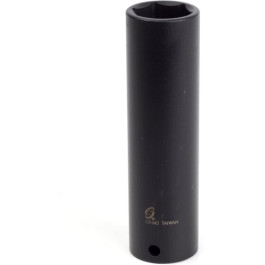 Sunex 228XD 7/8" Extra Deep Impact Socket, 1/2" Drive, Chrome-Molybdenum Steel, 6 Point