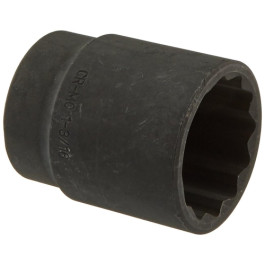 Sunex 238Z 1/2" Drive 1-3/16" 12-Point Impact Socket, Chrome-Molybdenum Steel