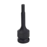 Sunex 26481 1/2" Drive 1/4" Hex Impact Socket, SAE, Chrome Molybdenum Steel, Black Oxide Finish