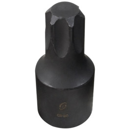 Sunex 2690S4 1/2" Drive T47 Internal Star Impact Socket, Chrome-Molybdenum Steel, Black Phosphate Finish