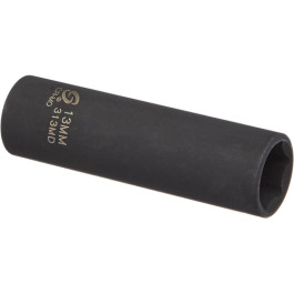 Sunex 313MD Impact Socket, 3/8-inch Drive, 13-mm Deep, Chrome-Molybdenum Steel, 6 Point