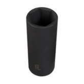 Sunex 314D 3/8" Drive 7/16" Deep Impact Socket, CR-MO Steel, 6-Point