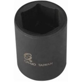 Sunex 315MRD Semi-Deep Impact Socket, 3/8-Drive, 15 mm, Chrome-Molybdenum Steel, 12 Point