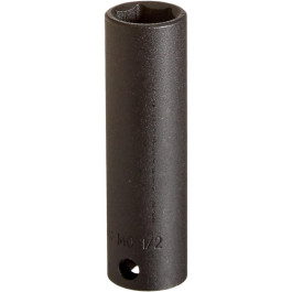 Sunex 316D Deep Impact Socket, 3/8-inch Drive, 1/2-inch, Chrome-Molybdenum Steel, 6 Point