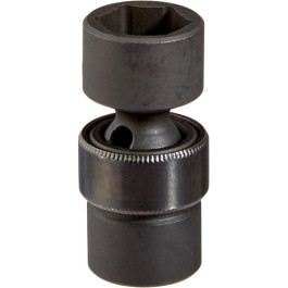 Sunex 317UM Universal Impact Socket, 3/8-inch Drive, 17 mm, Chrome-Molybdenum Steel, 6 Point