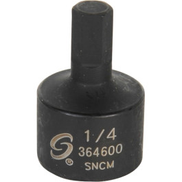Sunex 364601 5/16" Stubby Hex Impact Driver, 3/8" Drive, Chrome-Molybdenum Steel