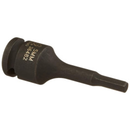 Sunex 36482 3/8" Drive 5mm Hex Impact Socket, Chrome-Molybdenum Alloy Steel, Radius Corner Design