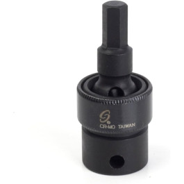 Sunex 365804 Universal Hex Bit Driver Impact Socket, 7/32 inch, 3/8 inch drive