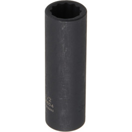 Sunex 36804 Deep Impact Socket, 3/8-inch Drive, 1/2-inch, Chrome-Molybdenum Steel, 12 Point