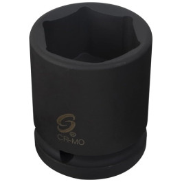 Sunex 426M 3/4" Drive 26mm 6-Point Standard Impact Socket, Chrome-Molybdenum Steel, Radius Corner Design