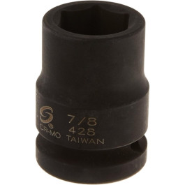 Sunex 428 Impact Socket, 3/4 inch Drive, 7/8 inch, 6-Point