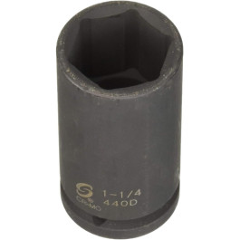 Sunex 440D Deep Impact Socket 1-1/4-inch, 3/4-inch Drive, 6-Point