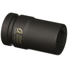 Sunex 455M 3/4" Drive 55mm 6-Point Impact Socket, Chrome-Molybdenum Steel, Radius Corner Design