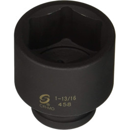 Sunex 458 Standard 6 Point Impact Socket, 3/4" Drive, 1-13/16" SAE