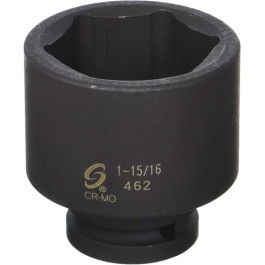 Sunex 462 1-15/16" Standard Impact Socket, 6 Point, 3/4" Drive, SAE