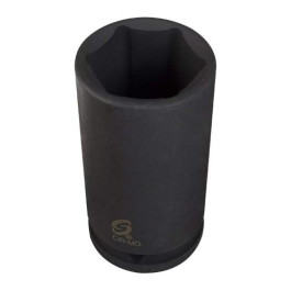 Sunex SU476D 3/4" Drive 2-3/8" Deep Impact Socket, Chrome-Molybdenum Steel, 6-Point Design