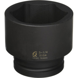 Sunex 5104 1" Drive x  3-1/4" 6 Point Standard Impact Socket, SAE
