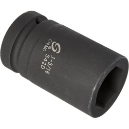 Sunex 542D Deep Impact Socket, 1 Inch Drive, 1-5/16 Inch, 6 Point