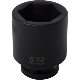 Sunex 574D Deep Impact Socket, 1" Drive, 2-5/16", 6 Point