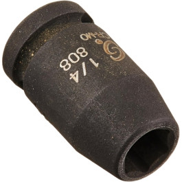 Sunex 808 Standard Impact Socket, 1/4 inch, 1/4 inch Drive