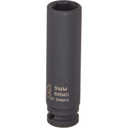 Sunex 809MD Deep Impact Socket, 9mm, 1/4 inch Drive