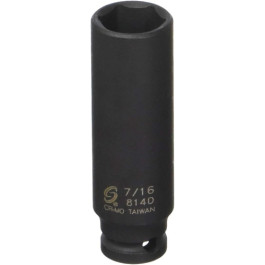 Sunex 814D Deep Impact Socket, 7/16 inch, 1/4 inch drive